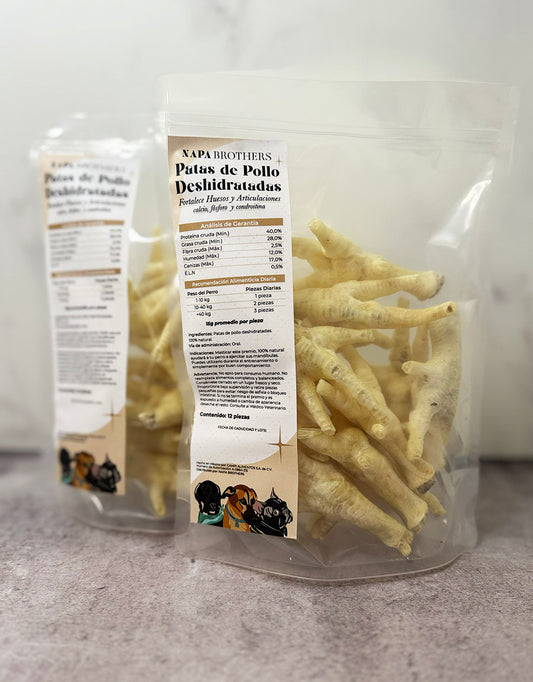 Patas de Pollo Deshidratadas