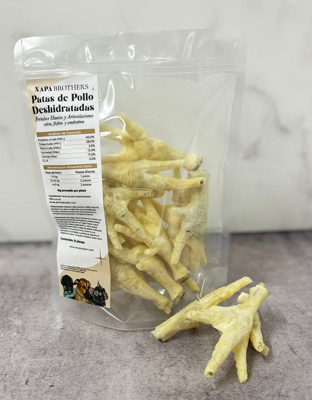 Patas de Pollo Deshidratadas